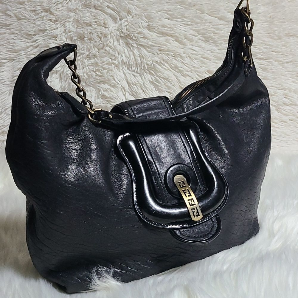 💯 Authentic Fendi Hobo Handbag 🍀 - Picture 14 of 17